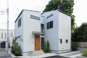 自宅兼事務所で事務所と住宅をスムーズに行き来できる仙川の家 長沼アーキテクツの住宅実績 東京新宿のfp 設計事務所 建築家の長沼アーキテクツ